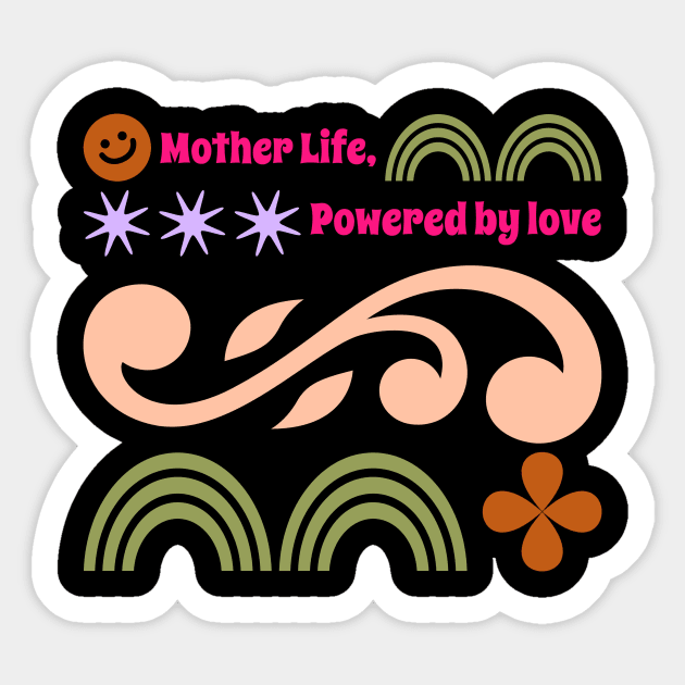 mother Sticker by Vili's Shop